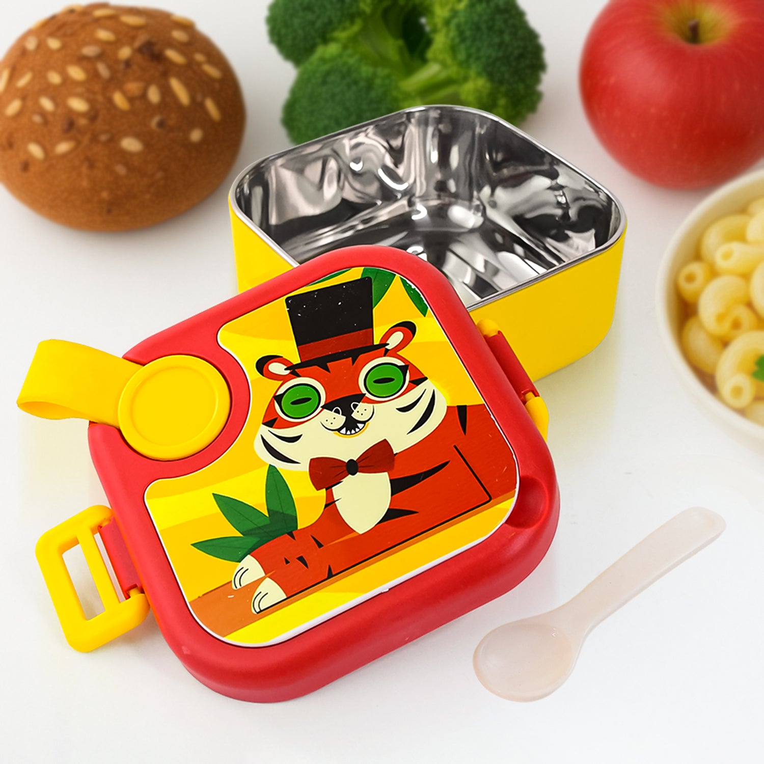 Ganesh Tangy Kids Stainless Steel Lunch Box Ganesh Tangy Kids Stainless Steel Lunch Box